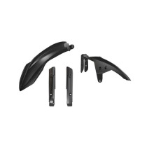 Kit Garde boue avant haut - Noir - RTECH Yamaha Ténéré T7