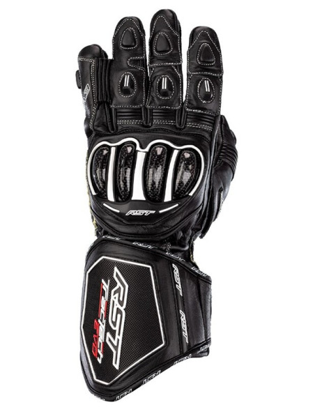 Gants moto cuir femme RST Tractech Evo 4 - Noir
