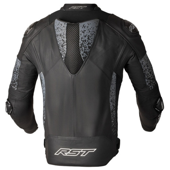 Veste moto cuir RST Pro Series Supersport-K - Noir Gris