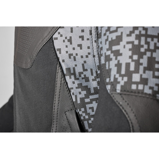 Veste moto cuir RST Pro Series Supersport-K - Noir Gris