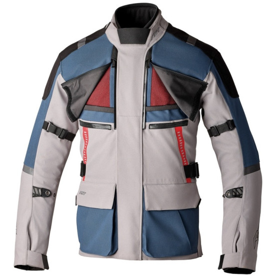 Veste moto RST Pro Series Vulcan - Gris Bleu