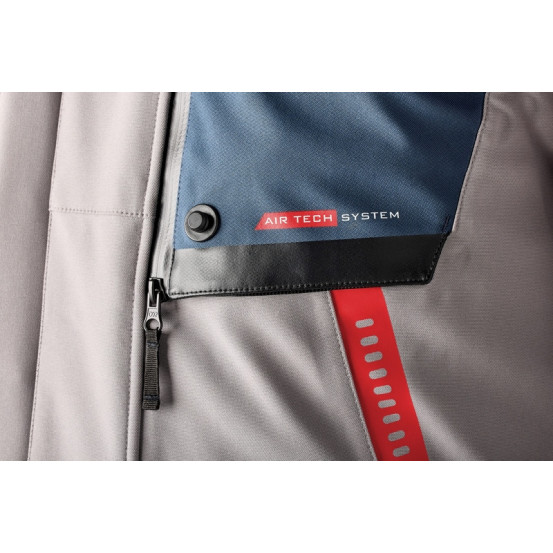 Veste moto RST Pro Series Vulcan - Gris Bleu