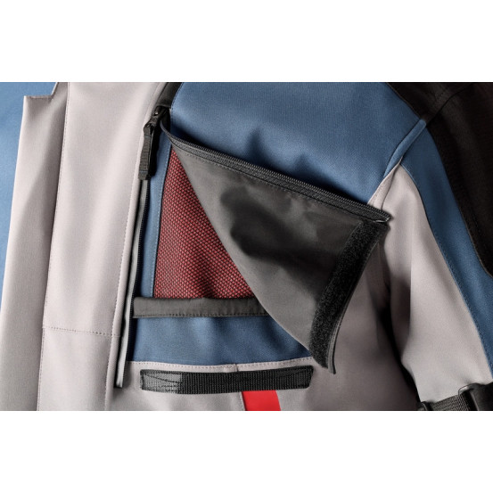 Veste moto RST Pro Series Vulcan - Gris Bleu