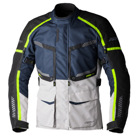 Veste moto RST Maverick Evo - Bleu Gris