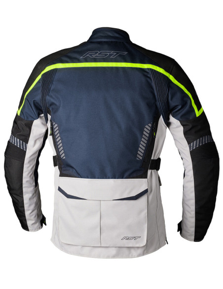 Veste moto RST Maverick Evo - Bleu Gris