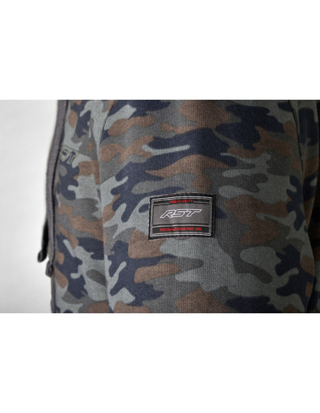 Sweat zippé moto RST RST x Kevlar® Urban - Camo
