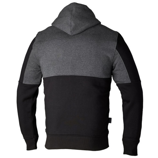 Sweat zippé moto RST RST x Kevlar® Team - Noir Gris