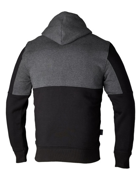 Sweat zippé moto RST RST x Kevlar® Team - Noir Gris