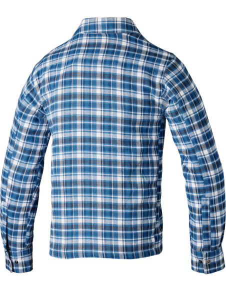 Sur-chemise moto RST RST X Kevlar® Lumberjack - Bleu Gris Check