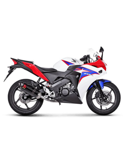 Ligne complète Racing Line AKRAPOVIC - HONDA 125 CBR R 2011-2016