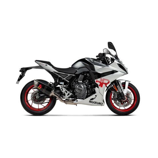 Ligne complète Racing Line AKRAPOVIC - SUZUKI GSX-8R - GSX-8S 2025- / KAWASAKI NINJA 1100 SX 2025-