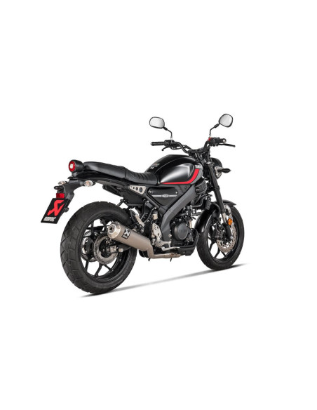 Ligne complète Racing Line AKRAPOVIC - YAMAHA 125 XSR 2025-