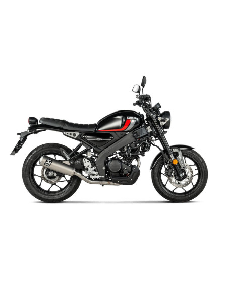 Ligne complète Racing Line AKRAPOVIC - YAMAHA 125 XSR 2025-