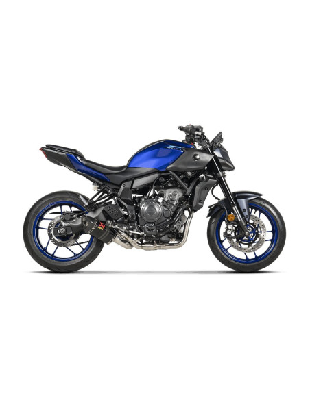 Ligne complète Racing Line AKRAPOVIC - YAMAHA 700 MT-07 2024-