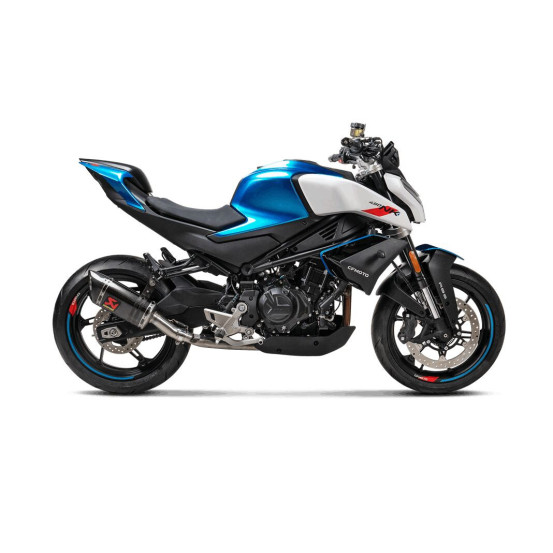 Silencieux AKRAPOVIC - Carbone - CFMOTO 450 SR / 450 NK 2024-