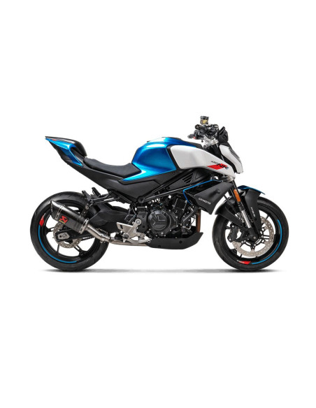 Silencieux AKRAPOVIC - Carbone - CFMOTO 450 SR / 450 NK 2024-