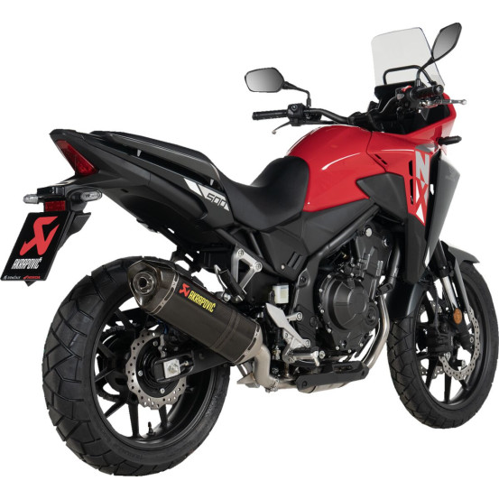 Silencieux AKRAPOVIC - Carbone - HONDA 500 CB HORNET 2024- / 500 CB 2016-2024