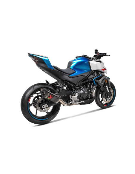 Silencieux AKRAPOVIC - Carbone - CFMOTO 450 SR / 450 NK 2024-