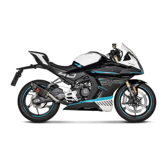 Silencieux AKRAPOVIC - Carbone - CFMOTO 450 SR / 450 NK 2024-