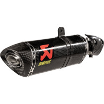 Silencieux AKRAPOVIC - Carbone - KAWASAKI 600 ZX-6R 2009- / 636 ZX-6R 2013-