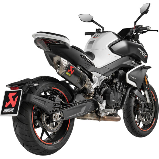 Silencieux AKRAPOVIC - Carbone & titane - CFMOTO 800 NK 2023-