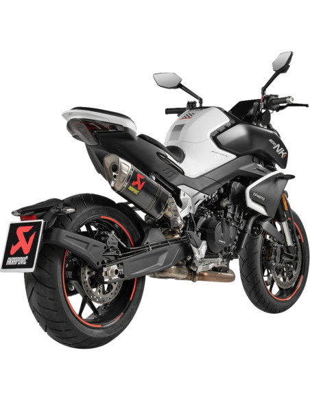 Silencieux AKRAPOVIC - Carbone & titane - CFMOTO 800 NK 2023-