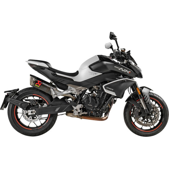 Silencieux AKRAPOVIC - Carbone & titane - CFMOTO 800 NK 2023-