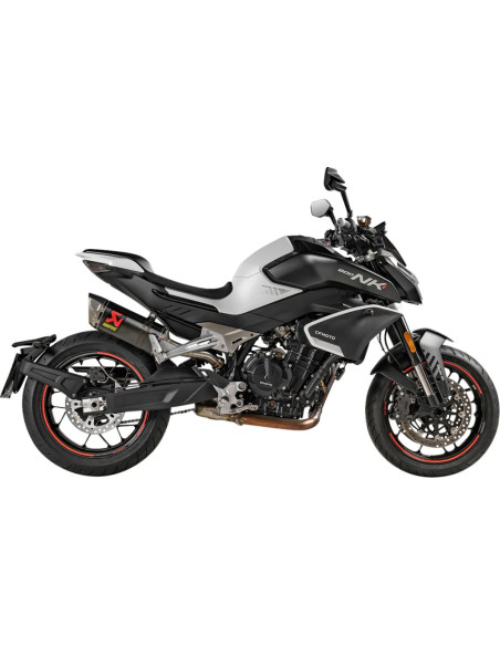 Silencieux AKRAPOVIC - Carbone & titane - CFMOTO 800 NK 2023-