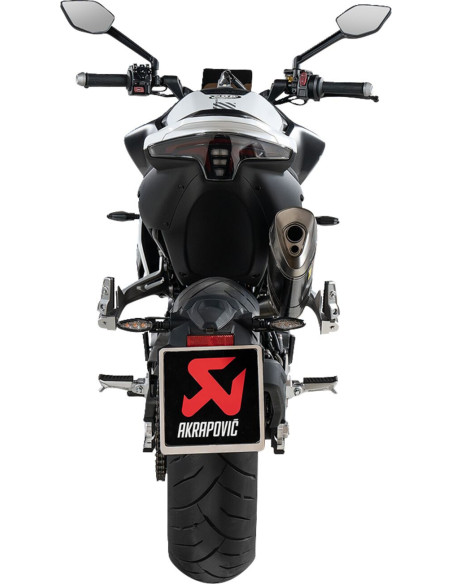 Silencieux AKRAPOVIC - Carbone & titane - CFMOTO 800 NK 2023-