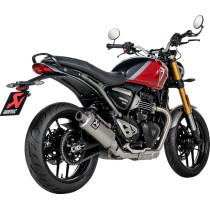 Silencieux AKRAPOVIC - Titane - TRIUMPH 400 SCRAMBLER / 400 SPEED 2024- 2