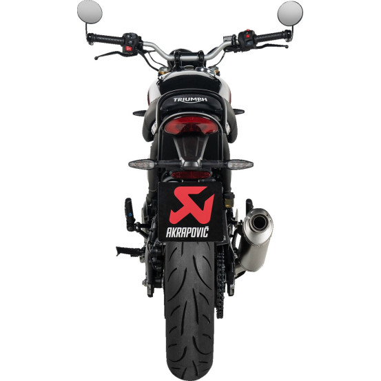 Silencieux AKRAPOVIC - Titane - TRIUMPH 400 SCRAMBLER / 400 SPEED 2024-