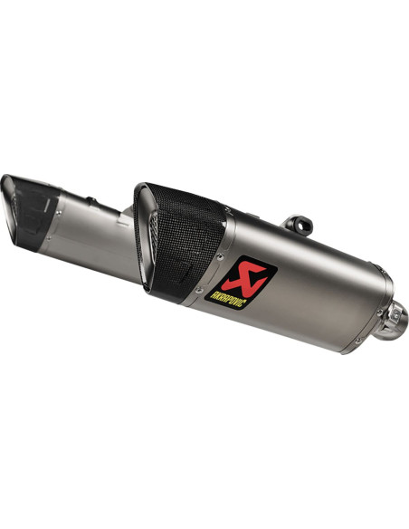 Silencieux AKRAPOVIC - Titane & carbone - DUCATI 698 HYPERMOTARD 2024-