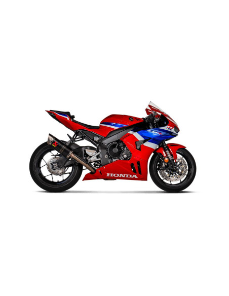 Silencieux AKRAPOVIC - Titane & carbone - HONDA 1000 CBR RR-R 2024-