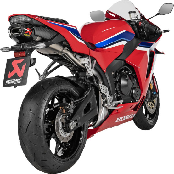 Silencieux AKRAPOVIC - Titane & carbone - HONDA 600 CBR RR 2013-