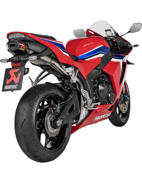 Silencieux AKRAPOVIC - Titane & carbone - HONDA 600 CBR RR 2013-