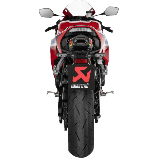 Silencieux AKRAPOVIC - Titane & carbone - HONDA 600 CBR RR 2013-