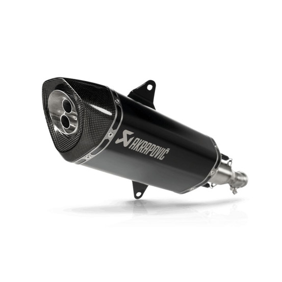 Silencieux AKRAPOVIC - Titane & carbone - ITALJET 300 DRAGSTER 2024-