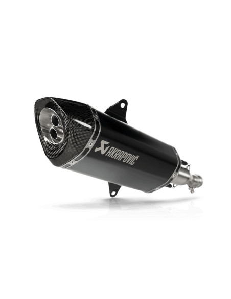 Silencieux AKRAPOVIC - Titane & carbone - ITALJET 300 DRAGSTER 2024-