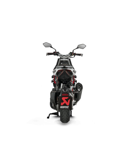 Silencieux AKRAPOVIC - Titane & carbone - ITALJET 300 DRAGSTER 2024-