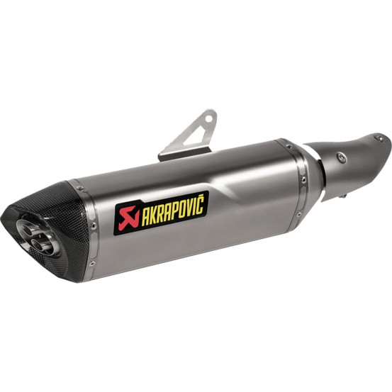 Silencieux AKRAPOVIC - Titane & carbone - KAWASAKI 500 Z / 500 NINJA 2024-