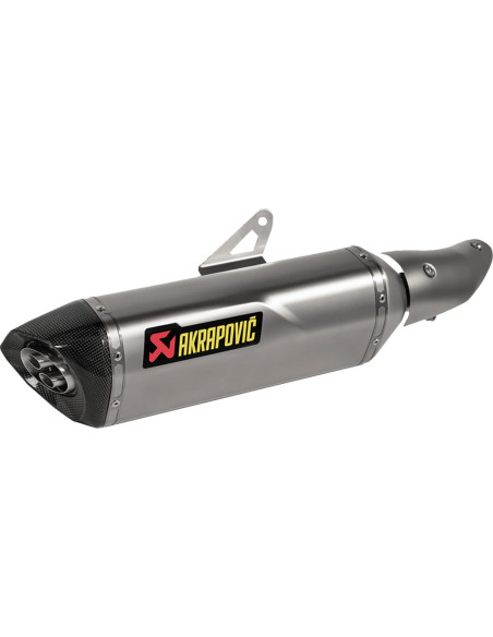 Silencieux AKRAPOVIC - Titane & carbone - KAWASAKI 500 Z / 500 NINJA 2024-