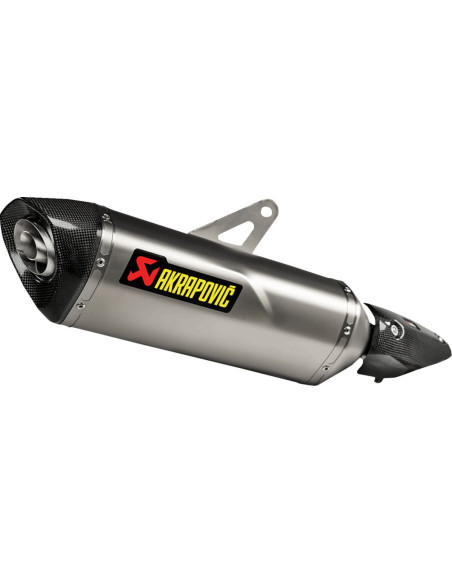 Silencieux AKRAPOVIC - Titane & carbone - KAWASAKI NINJA 7 HYBRID 2024-