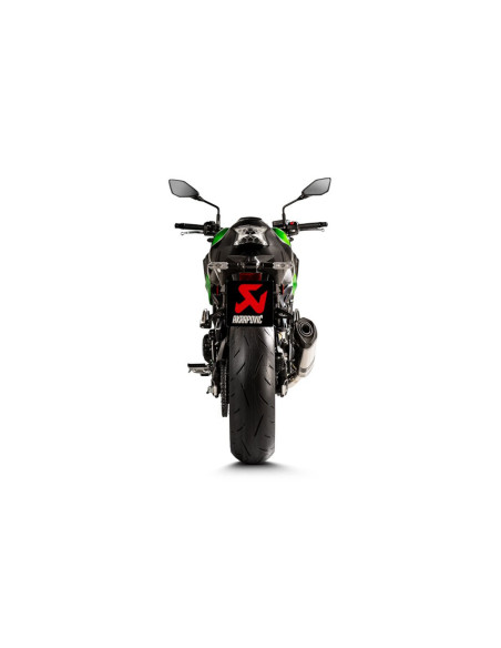 Silencieux AKRAPOVIC - Titane & carbone - KAWASAKI Z900 2025-