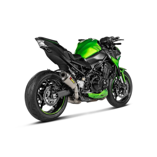 Silencieux AKRAPOVIC - Titane & carbone - KAWASAKI Z900 2025-