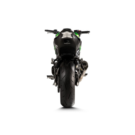 Silencieux AKRAPOVIC - Titane & carbone - KAWASAKI Z900 2025-