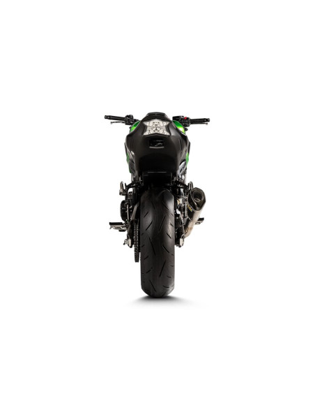 Silencieux AKRAPOVIC - Titane & carbone - KAWASAKI Z900 2025-