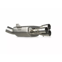 Tube intermédiaire Track Day AKRAPOVIC - Inox - YAMAHA 900 R9 2025-