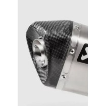 Embout carbone de silencieux AKRAPOVIC V-EC440 - HONDA 750 FORZA 2021-2024 / 750 X-ADV 2017-2024