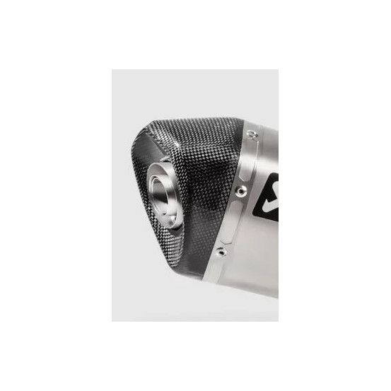 Embout carbone de silencieux AKRAPOVIC V-EC440 - HONDA 750 FORZA 2021-2024 / 750 X-ADV 2017-2024