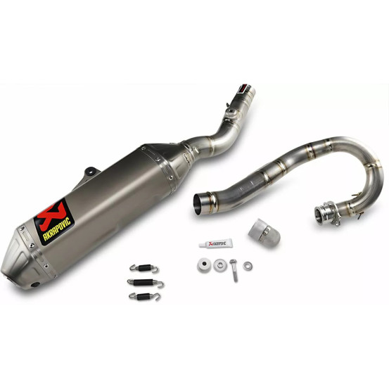 Ligne complète Evolution Line AKRAPOVIC - SUZUKI 250 RM-Z 2018-